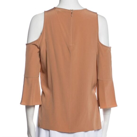 NWOT Tibi Cold Shoulder Shirt - Picture 3 of 7